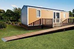 Mobil-home Cottage PMR 4/6 personnes 2 chambres camping Occitanie